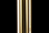 set of 12 gold tubes 55 mm