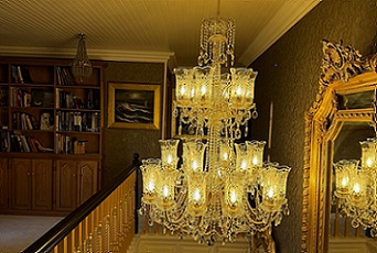 Chandelier CH-24 Crystal-DT gold