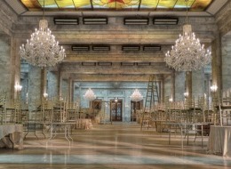 CH-42 Crystal-XL crystal chandeliers: The Ballroom of the Ukraine hotel, A Good Day to Die Hard